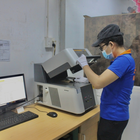 Phòng kiểm tra chất lượng thí nghiệm